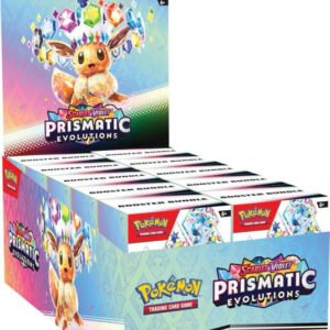 Prismatic Evolutions Booster Bundle Display