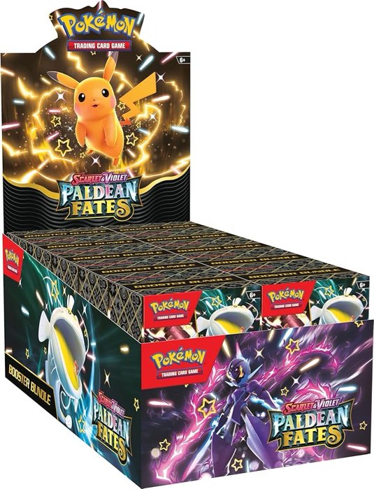 Paldean Fates Booster Bundle Display