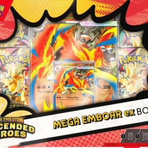Ascended Heroes Mega Emboar Ex Box